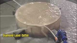 Зеленый лазер точно режет алмазы